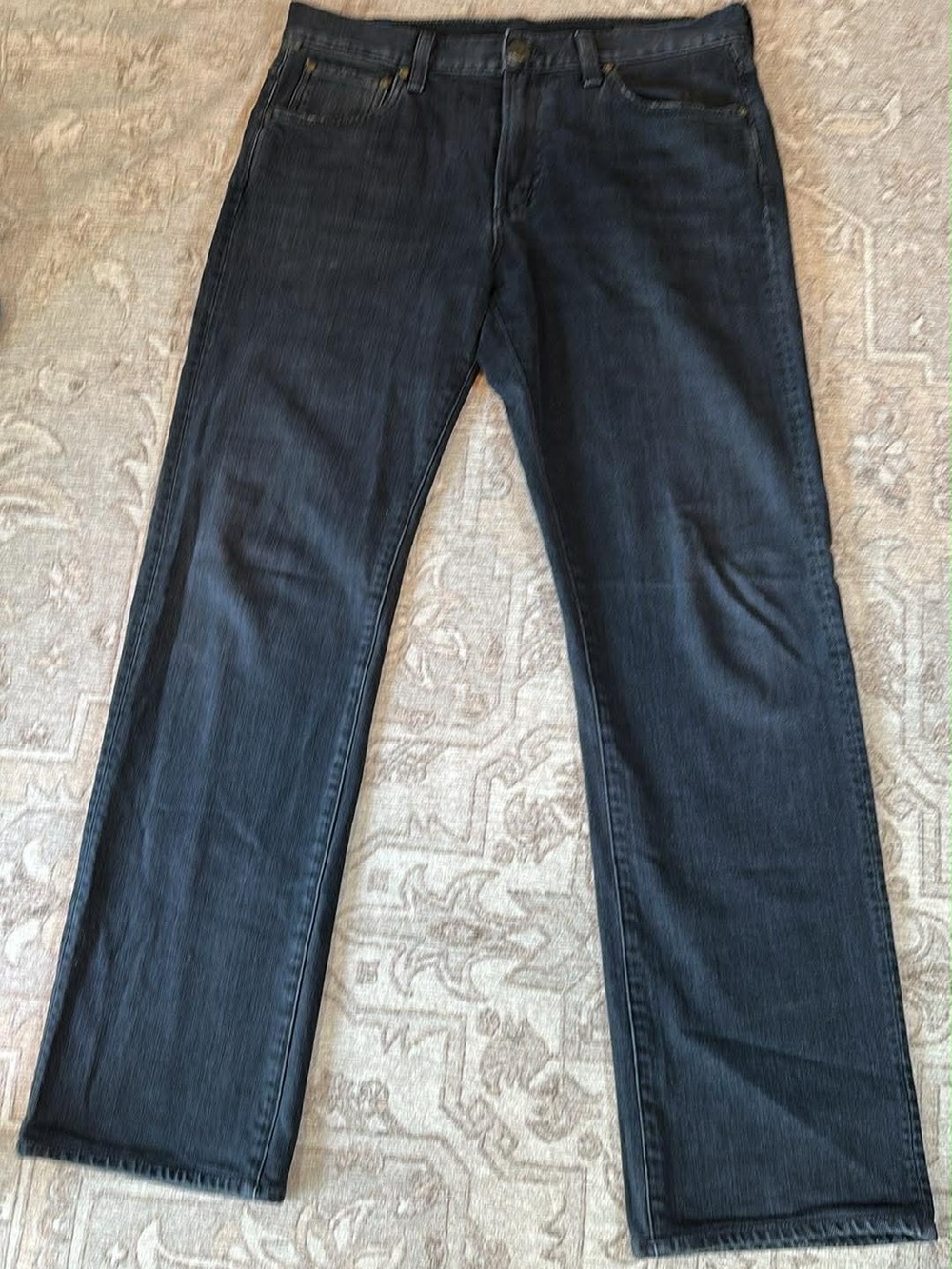 Citizens Of Humanity Men's Sid Straight Jeans in Black Wash